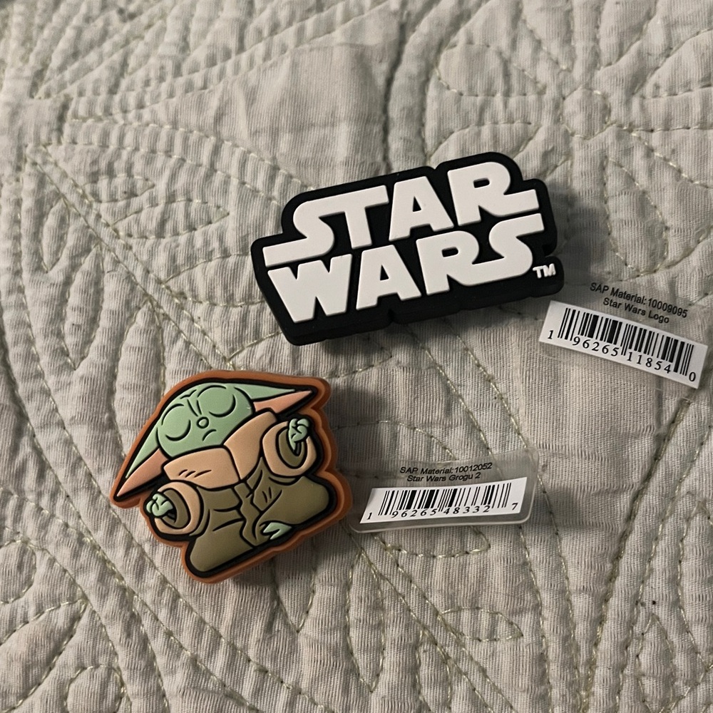 Star Wars Logo & Baby Yoda CROCS Jibbitz